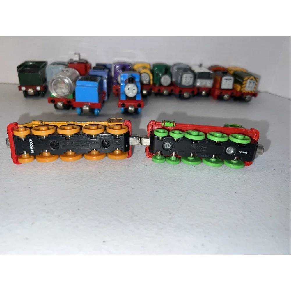 Thomas & Friends Take-N-Play Diecast Train Lot of 16 Engines And Cars